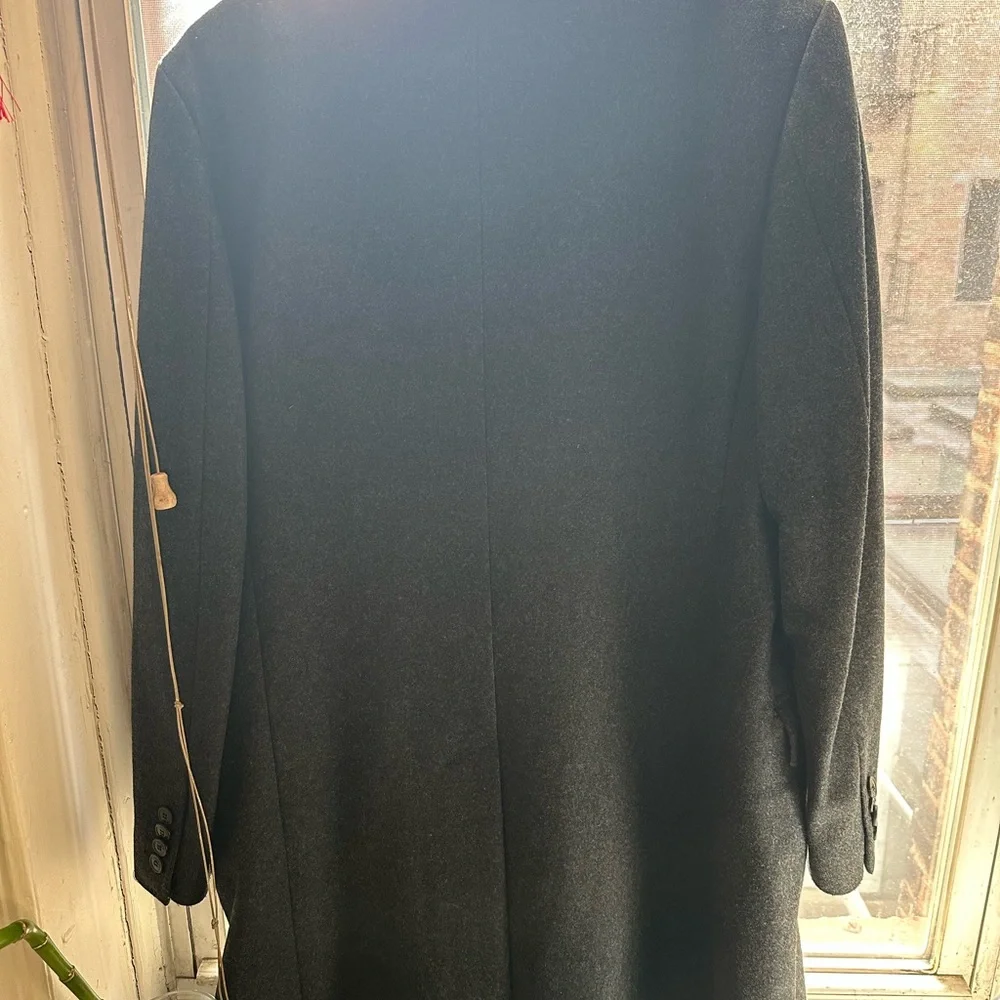 Dolce&Gabbana pre-owned notched lapels single breasted coat 75%wool 25% polyamid - Picture 3 of 5
